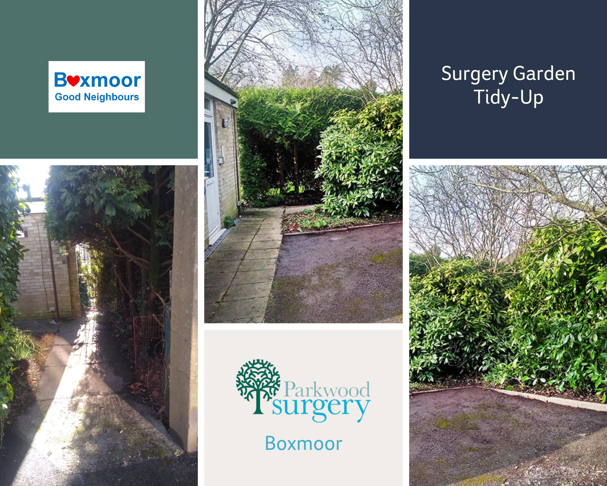 Parkwood Boxmoor Surgery Tidyup