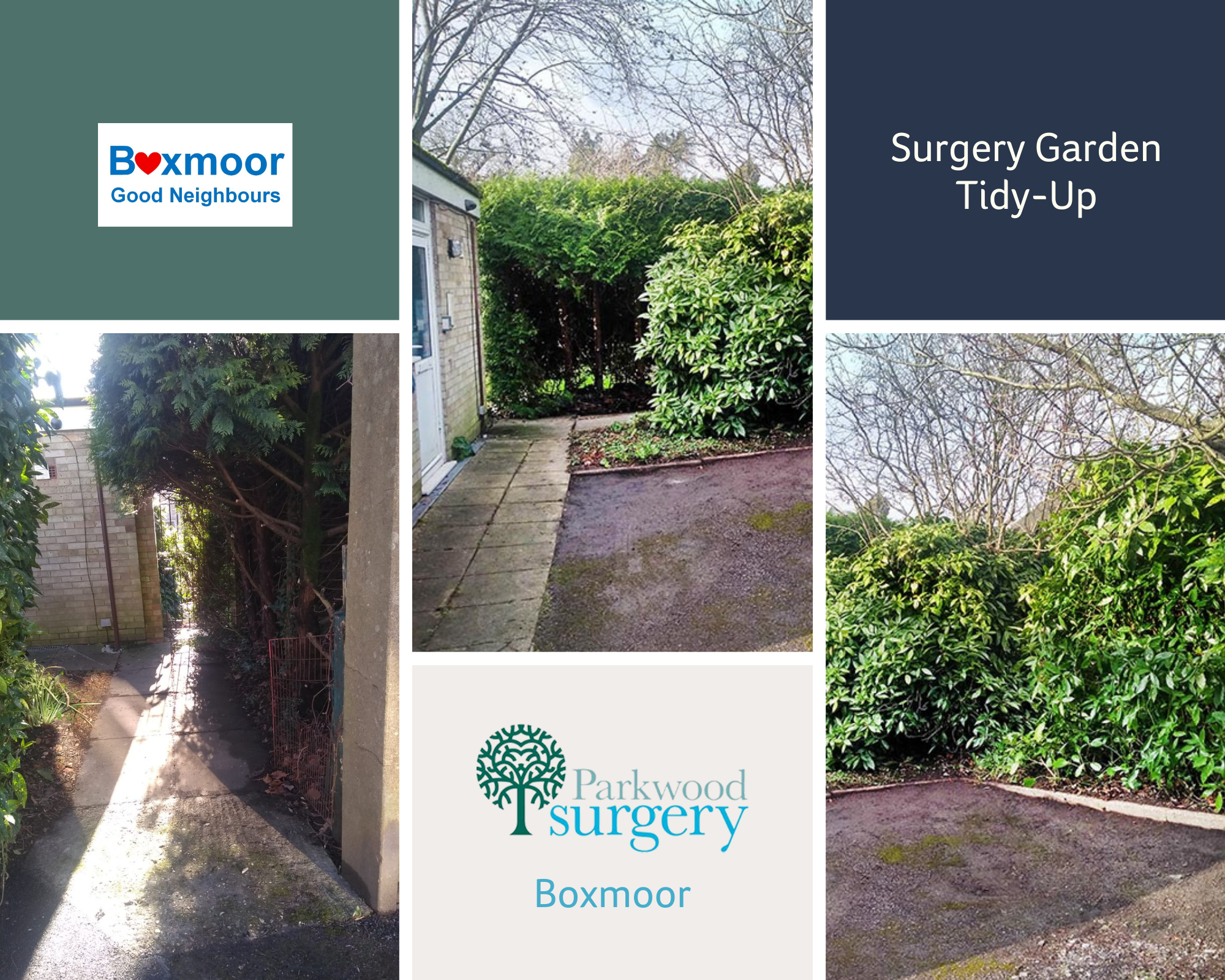 Parkwood  Boxmoor Surgery Tidyup